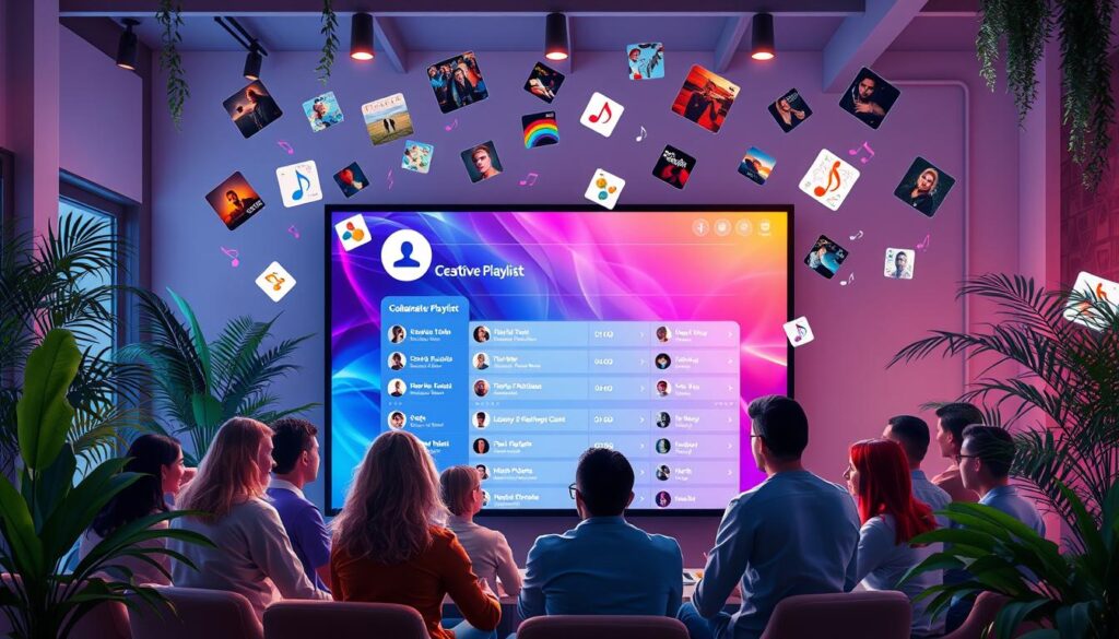 collaborative playlists